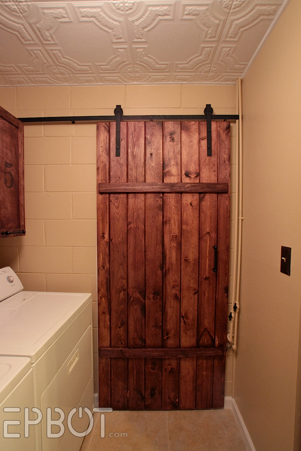 The total cost for this door - wood and hardware combined - was less 