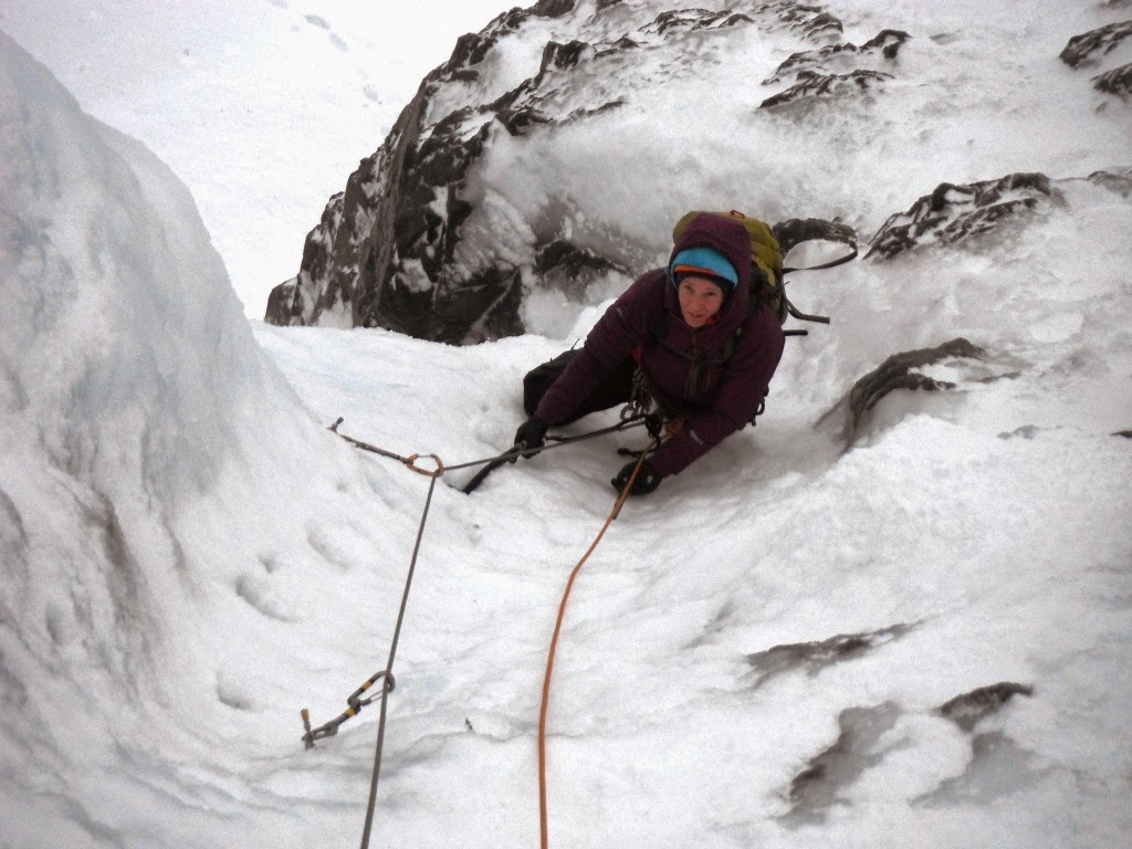 Winter and Rock Climbing Conditions 260115, Ben Nevis Winter Climbing
