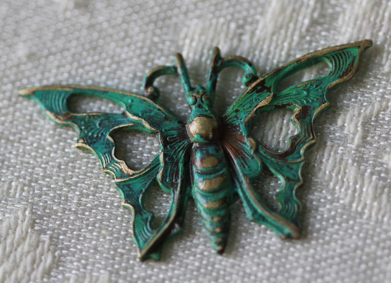 Magic Gypsy Metalicious Painted Patinas on Brass