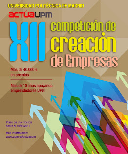 [Hasta el 10 de marzo] Abierto el plazo para participar en la XII Competición actúaupm
