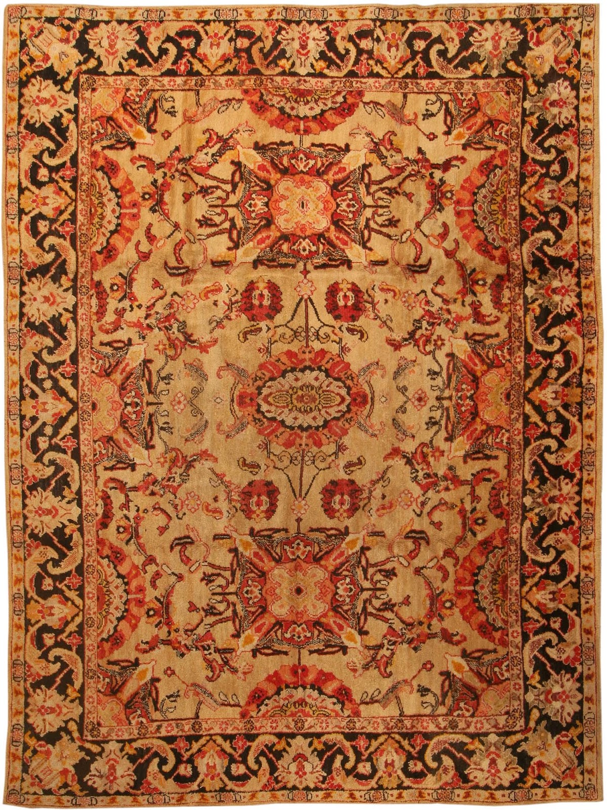 My Antique World Antique textiles History of English carpets