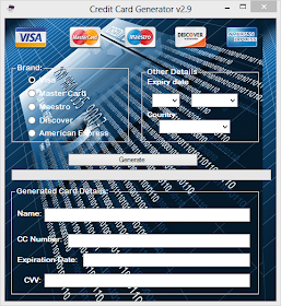 Credit Card Generator 2 9 Prepaid Credit Cards Visa Credit