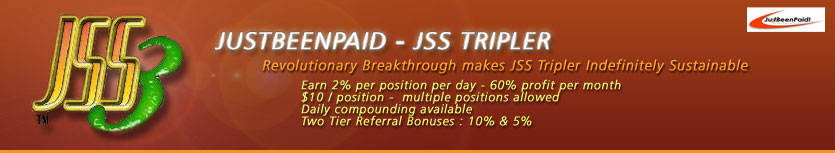 Easiest Online Bussiness - Making Money Online with JustBeenPaid - JSS Tripler