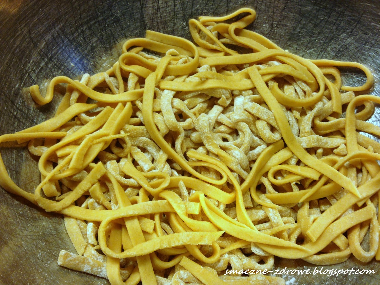 Smaczne Zdrowe Domowy Makaron Orkiszowy