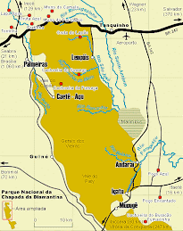 Mapa da Chapada