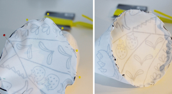 binedoro Blog ⎟ DIY ⎟ Toilettenpapierhut nähen Tutorial Anleitung