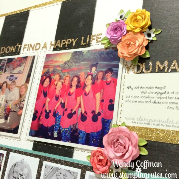 Stamping Rules! Day 141 Convention Contest Layout