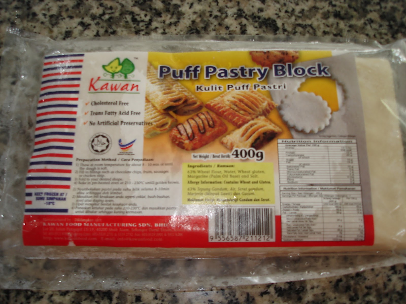 Palengke Queen (market) Kawan Puff Pastry Block in Manila!