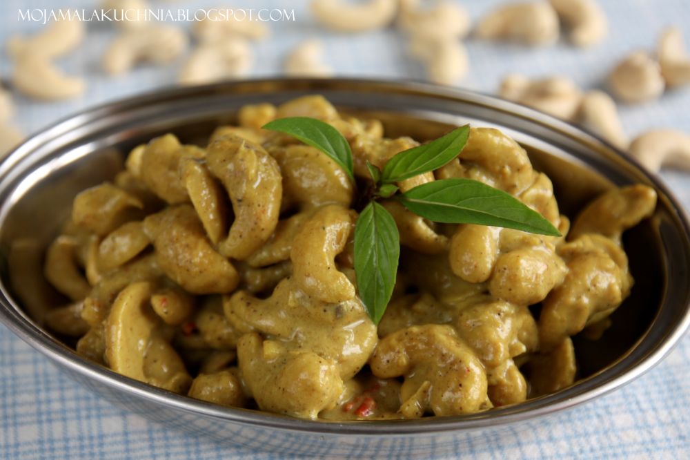 Moja Mała Kuchnia Cashew nut curry curry z orzechów nerkowca