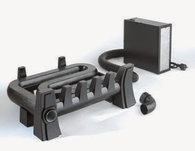 jardinitis: Recuperador de calor para chimeneas abiertas