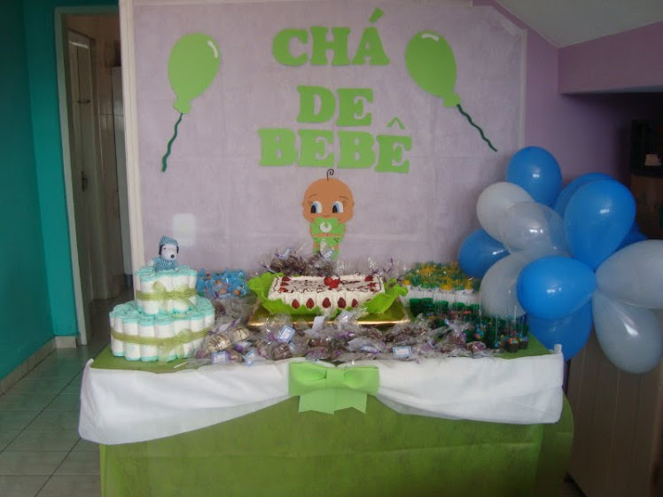 DECORAÇAO DE CHA DE BEBÊ