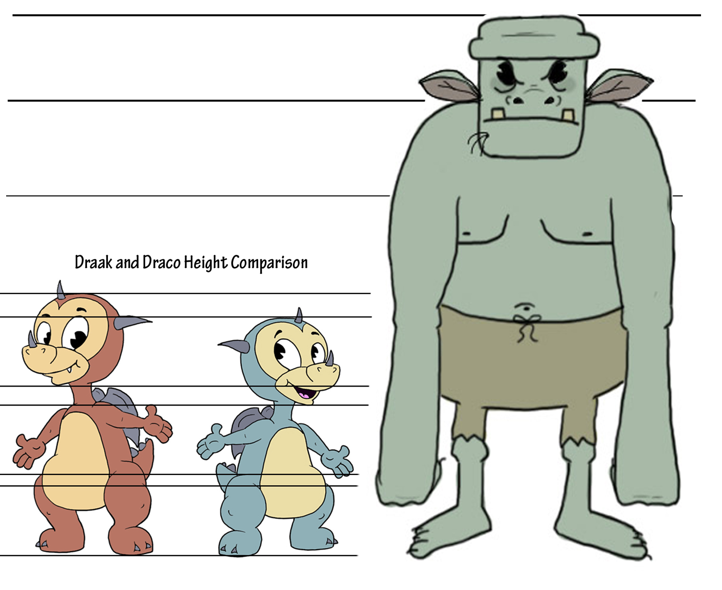 Human Height Comparison Chart
