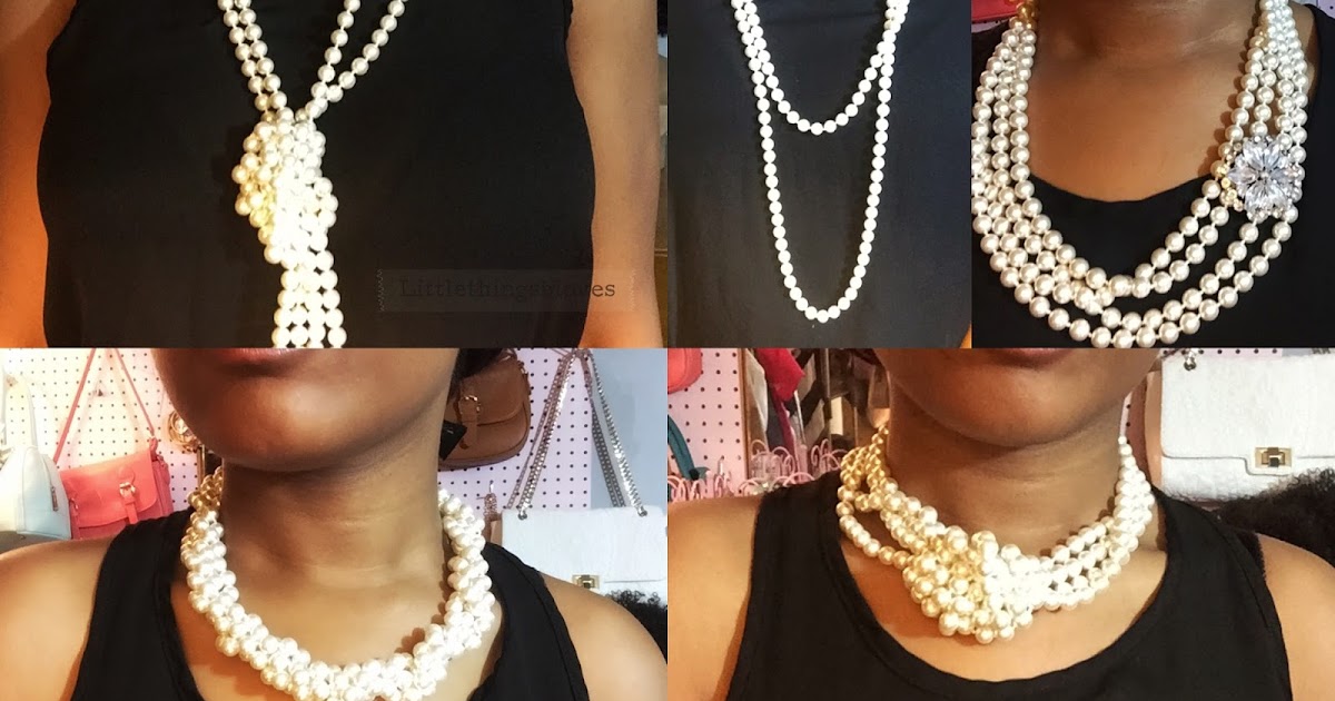 She's Wright Ways to Wear it Pearls