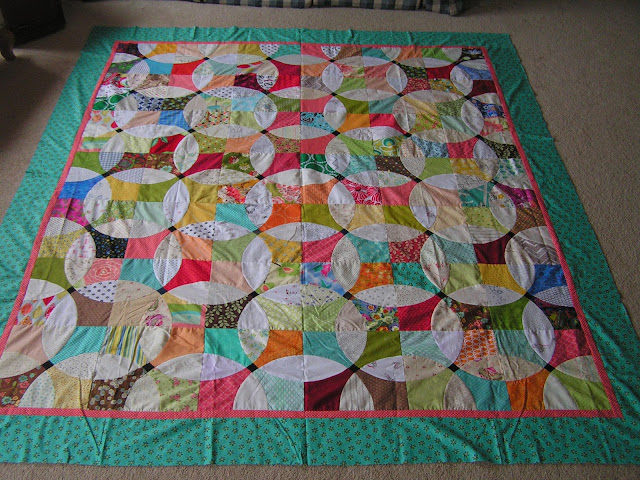 flowering snowball quilt