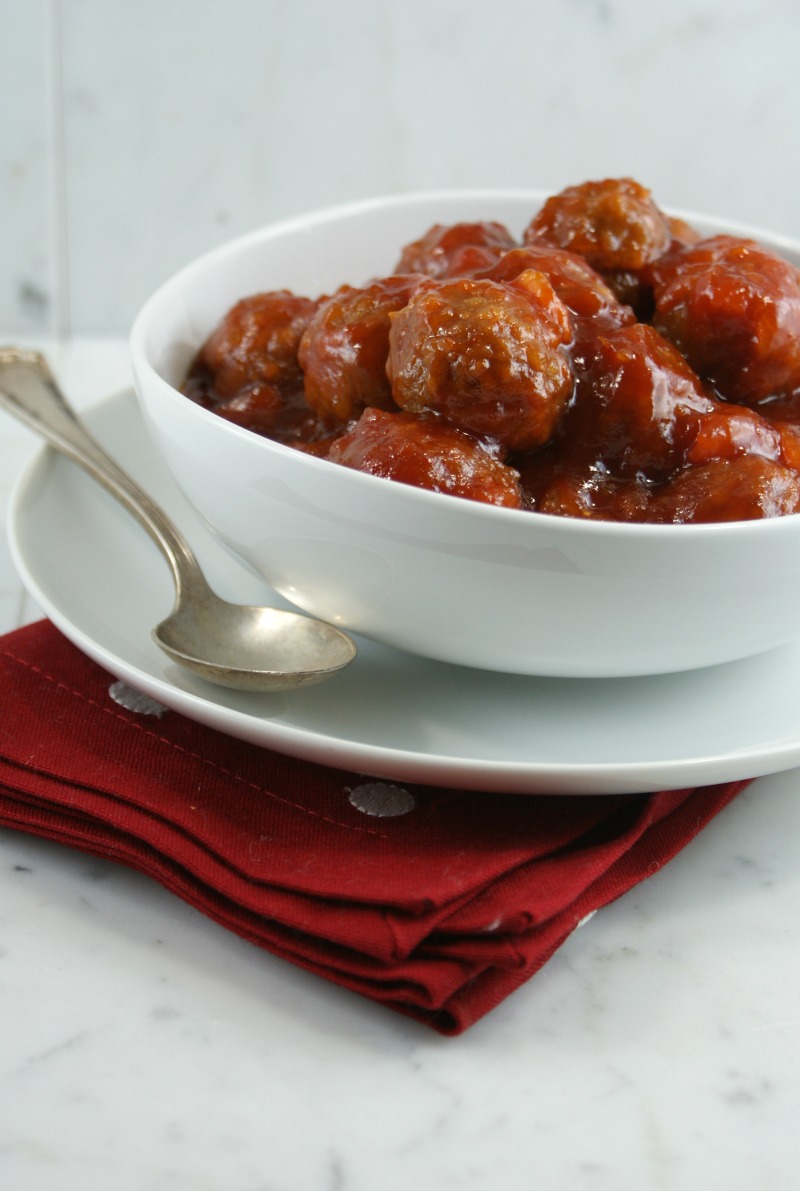 Authentic Suburban Gourmet Whiskey Apricot Meatballs Friday Night Bites