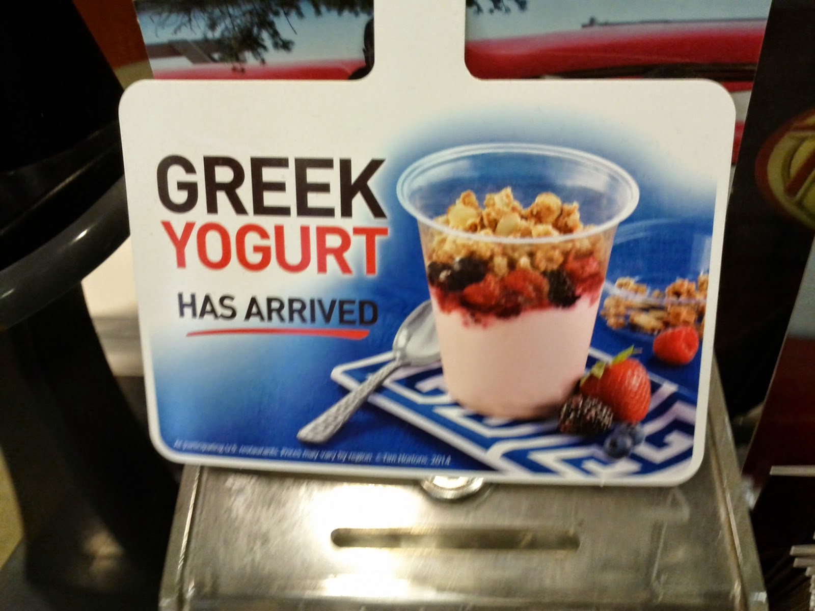 Toronto things Greek Yogurt at Tim Hortons