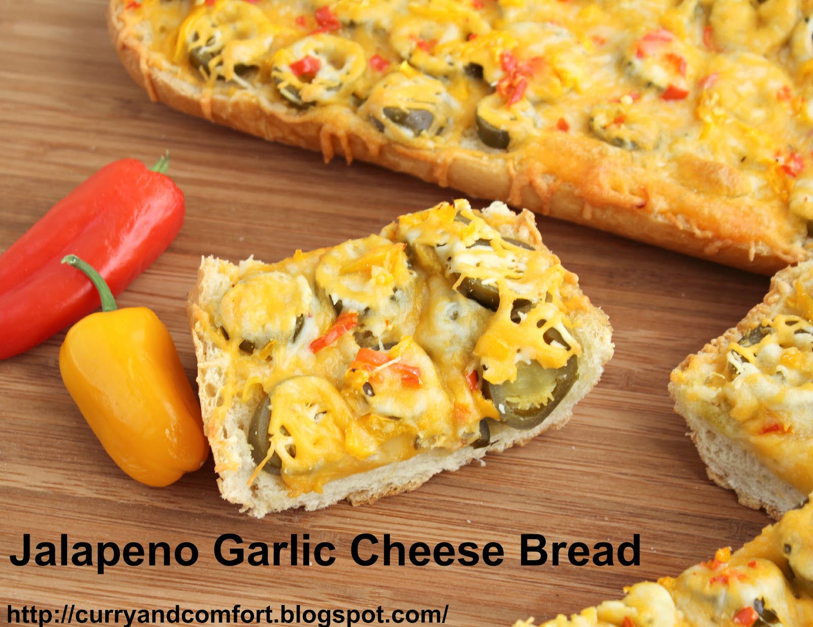 Kitchen Simmer Jalapeno Garlic Cheese Bread