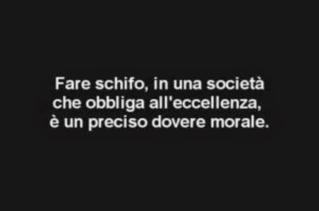 Io faccio schifo, e tu?