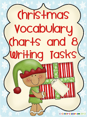 Free PDF Christmas Vocabulary Charts and Writing Tasks Free PDF Christmas Vocabulary Charts and Writing Tasks Clever Classroom