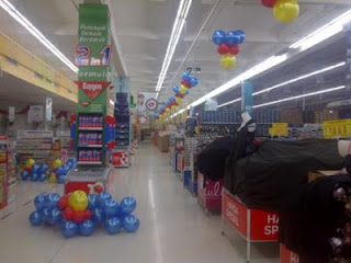 dekorasi balon CARREFOUR X