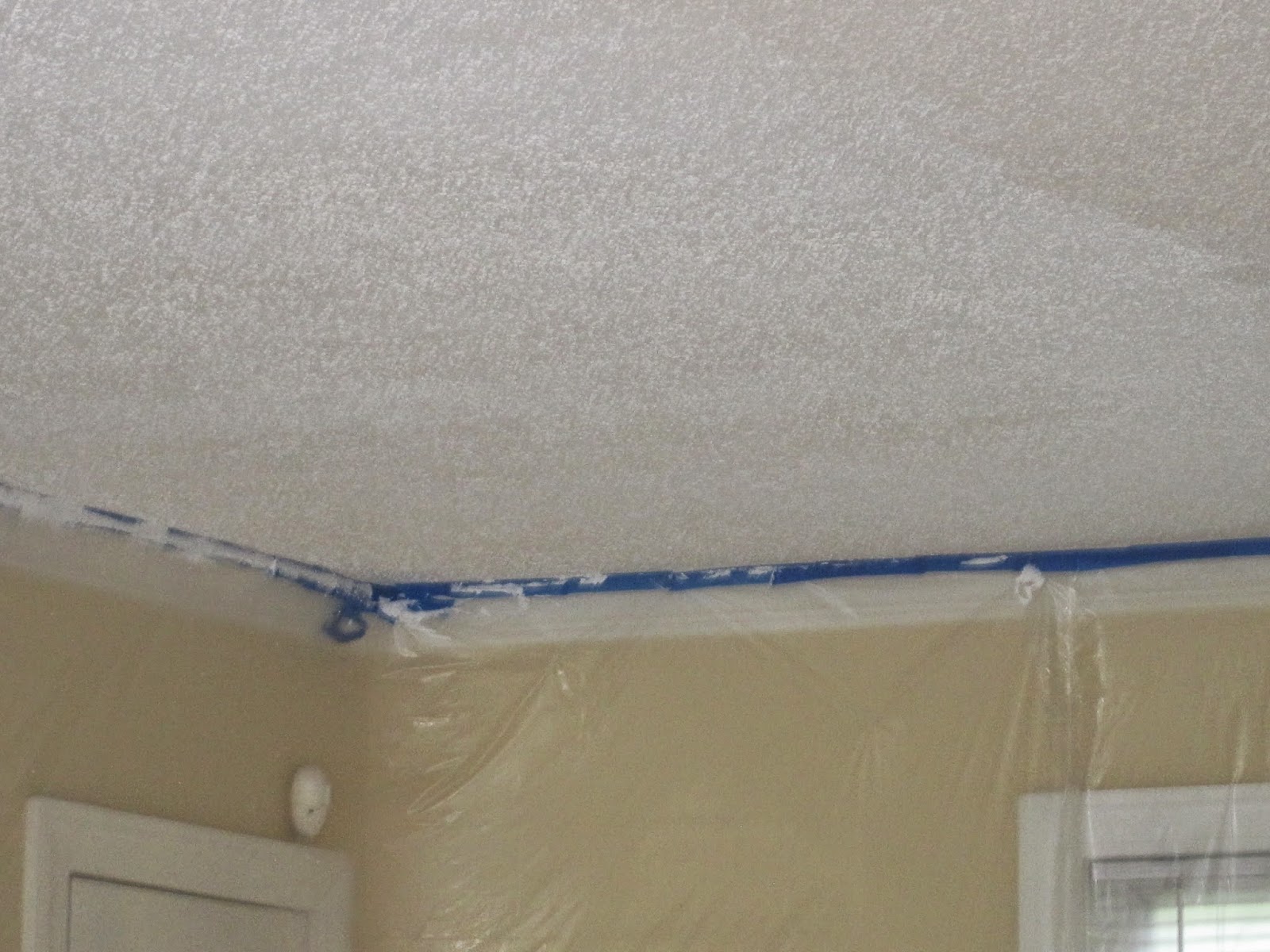 Decorated Chaos Tips for Painting a Popcorn Ceiling
