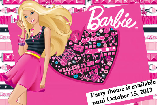 jollibee barbie theme party