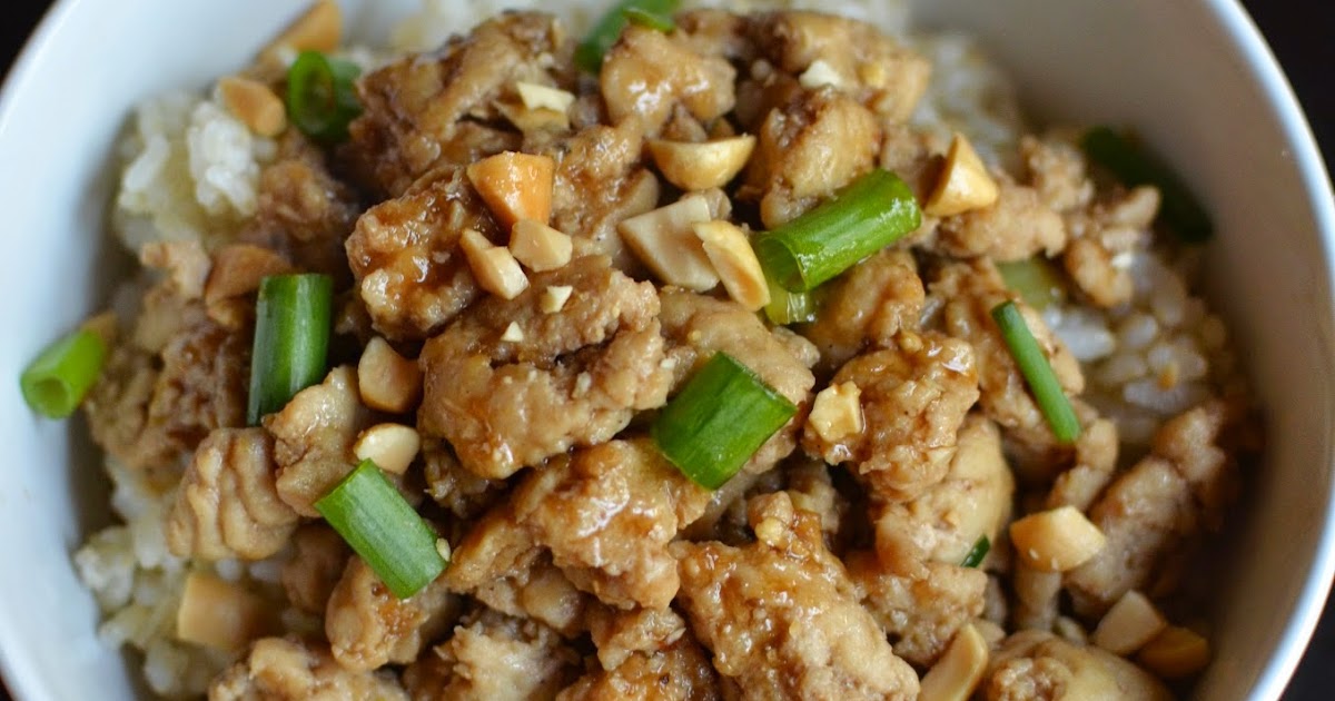 Playing with Flour Ground chicken in hoisin sauce, two ways