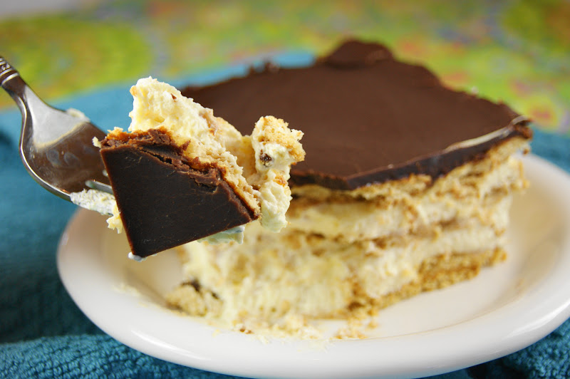 Fresh & Skinny: No-Bake Chocolate Eclair Dessert