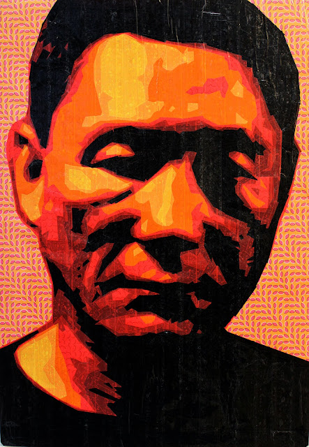 TAKESHI KITANO  tape art israeli contemporary street modern artist Sonya  Bronya Benigeler