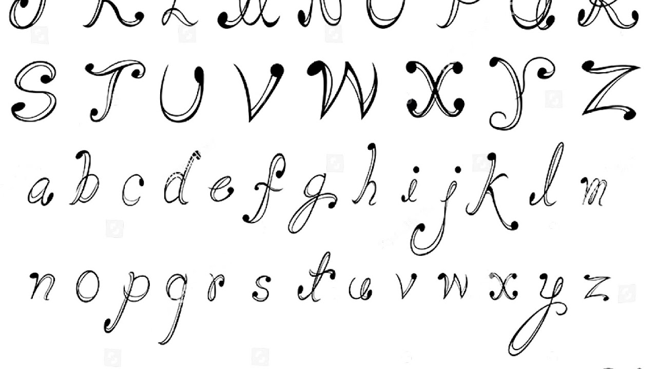 Stylish Calligraphy Fonts Az Calligraph Choices