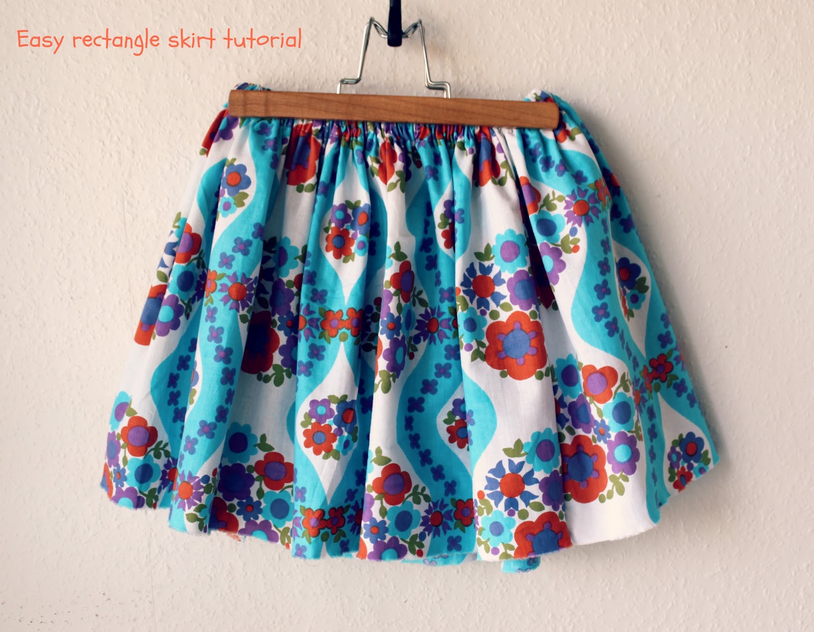 a rectangle skirt