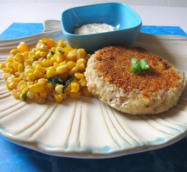 Tuna Croquettes with Tartar Sauce & Confetti Corn PheNOMenal