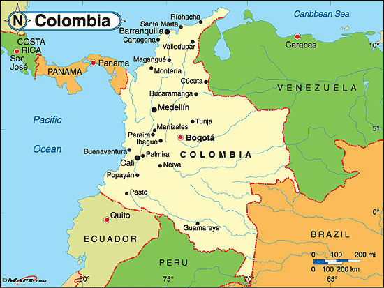 Análisis sociopolítico colombiano : COLOMBIA