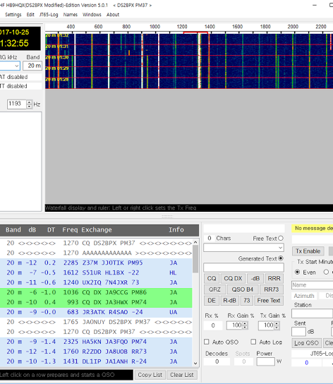 jt65 hf freq jt65 hf freq