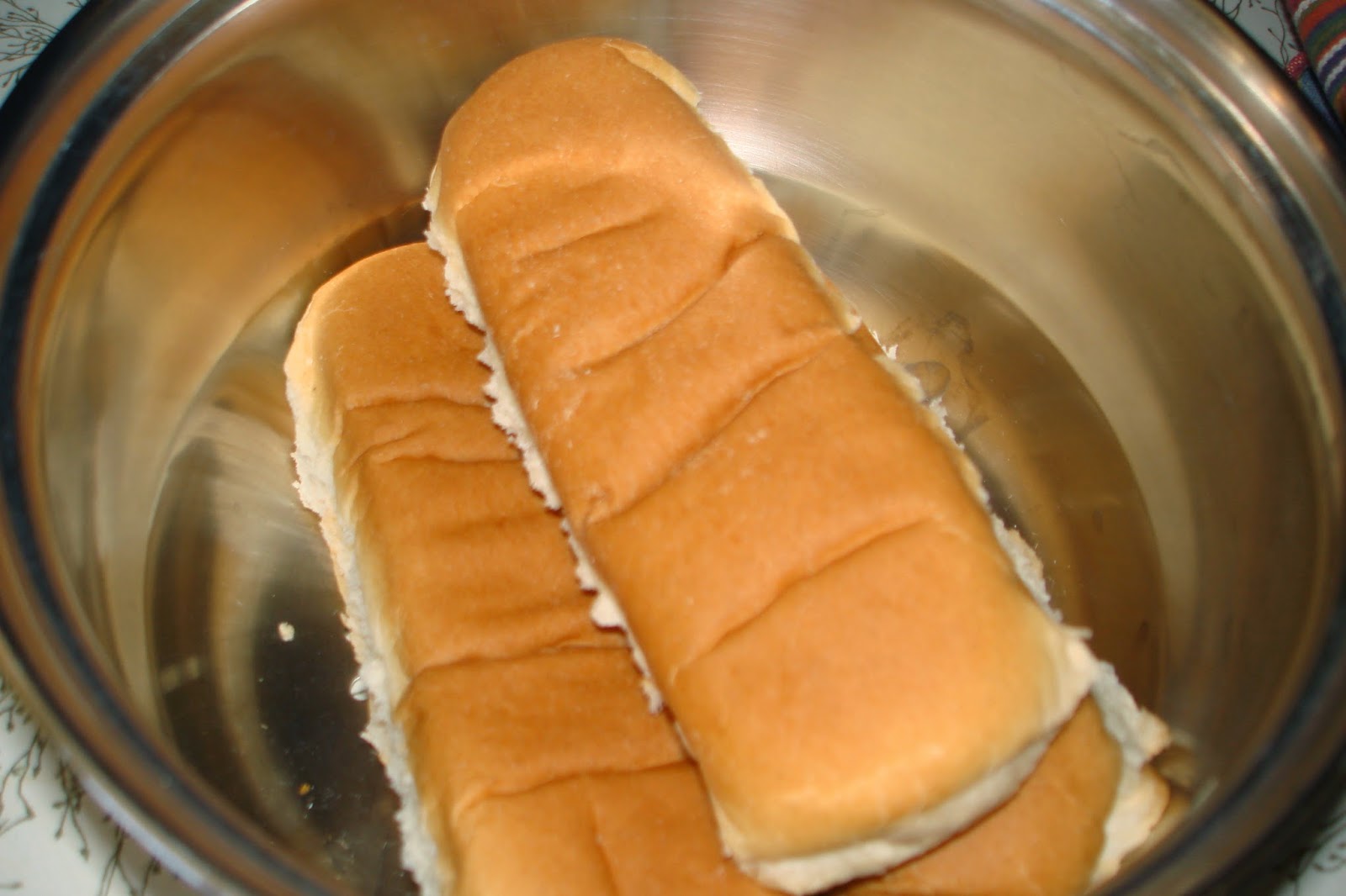 steamed hot dog buns