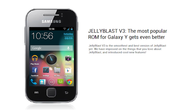 JellyBlast v3 for Galaxy Y