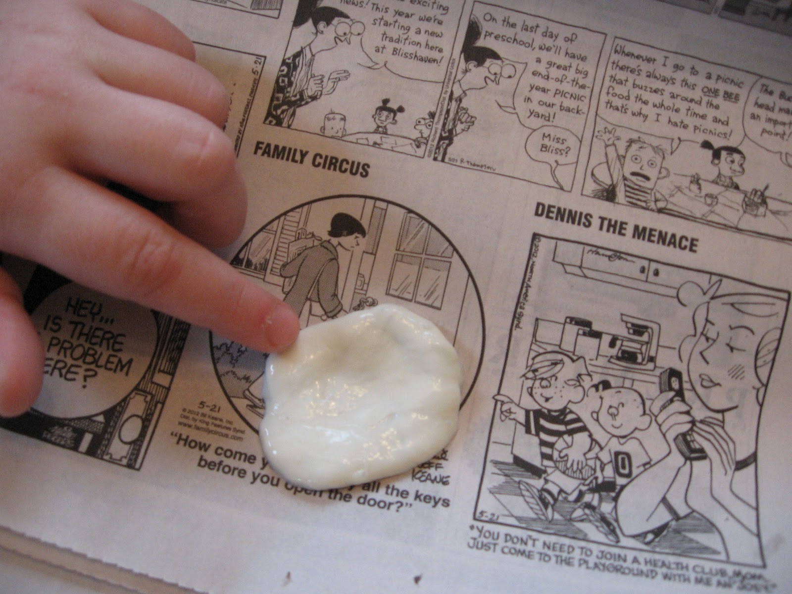 Almost Unschoolers GlowintheDark "Silly" Putty Upping the Polymer Fun