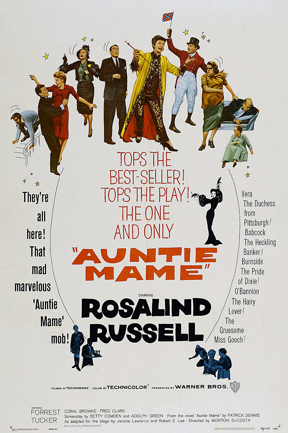 Auntie Mame (Broadway, Broadhurst Theatre, 1956)