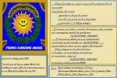 PREMIO SUNSHINE AWARD