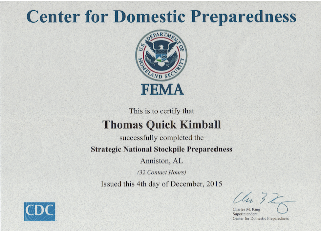 SNS PER-310 Strategic National Stockpile (SNS) Preparedness training