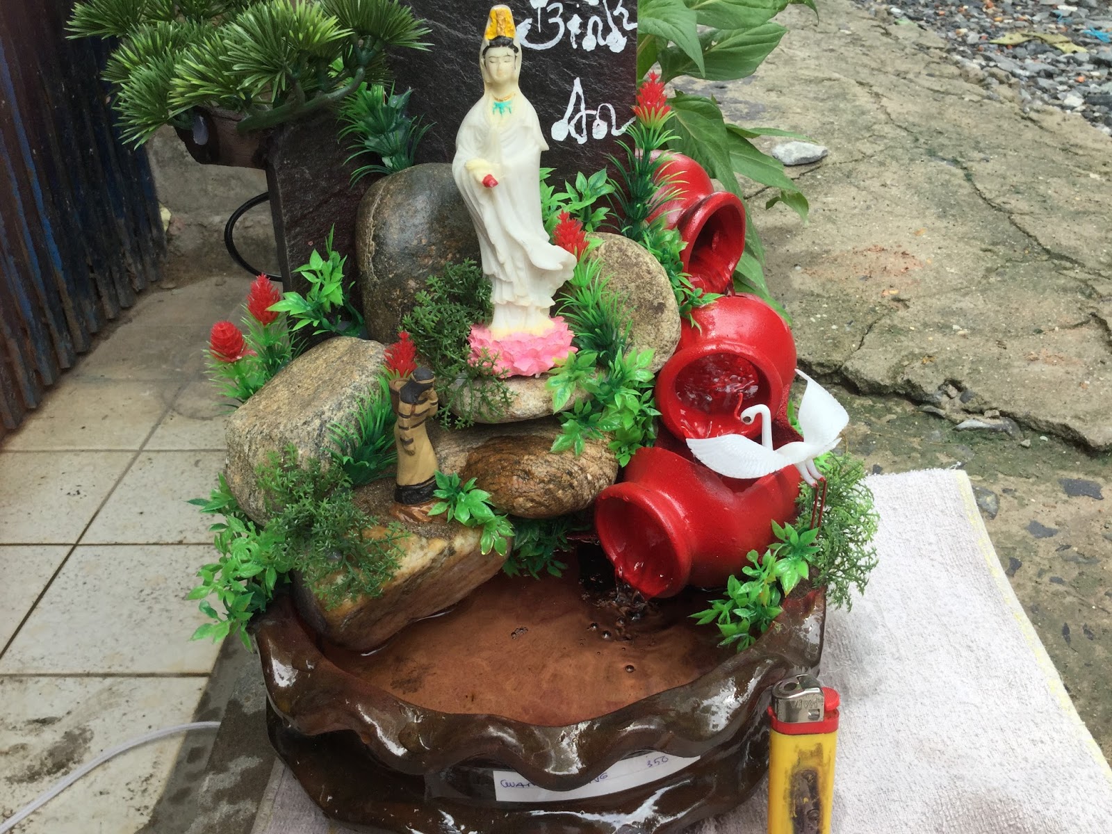 Thác nước phong thủy để bàn mẫu mã đa dạng - 34