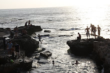 Corniche Swimmers, Beirut, Lebanon, June 2011