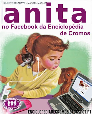 Anita / Martine no Facebook da Enciclopédia de Cromos