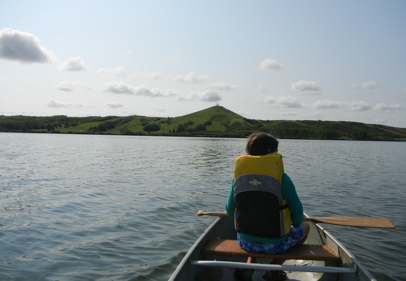 Canoeing Around Edmonton, Alberta, Canada Blackstrap Lake
