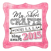 My Sheri Crafts Blog Award 2015