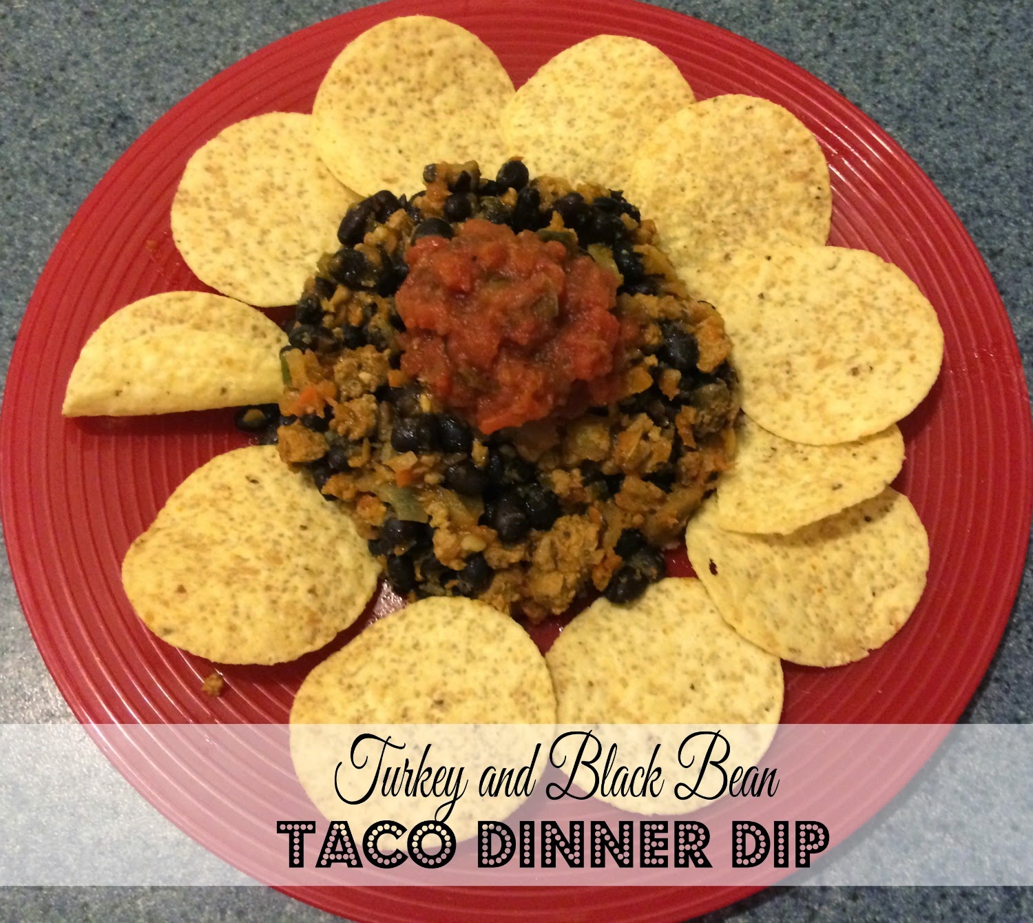 Turkey and Black Bean Taco Dinner Dip Recipe First Time Mom and