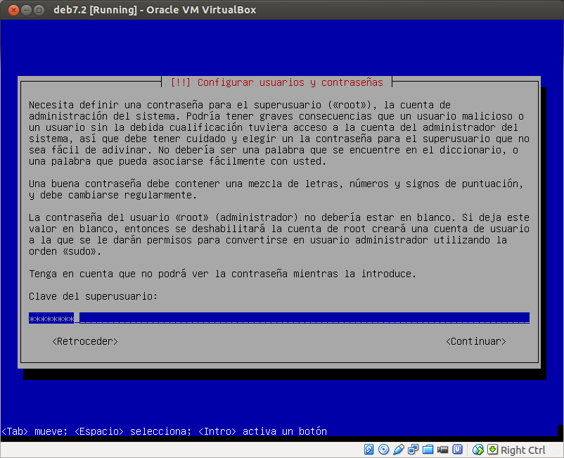 DriveMeca instalando Debian Wheezy 7.2