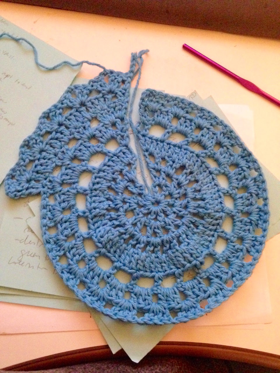 PATTERN - Vintage Circular Crochet Shawl Version 1.5 ...