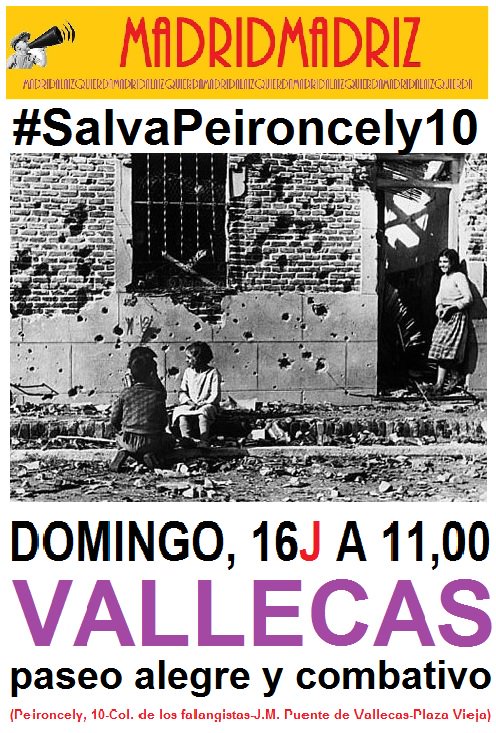 16 julio Vallecas: Paseo alegre y combativo