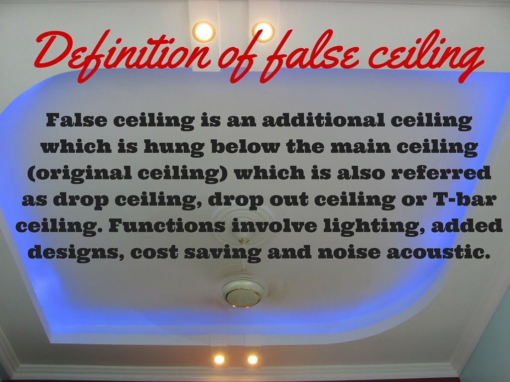 All About False Ceiling False Ceiling